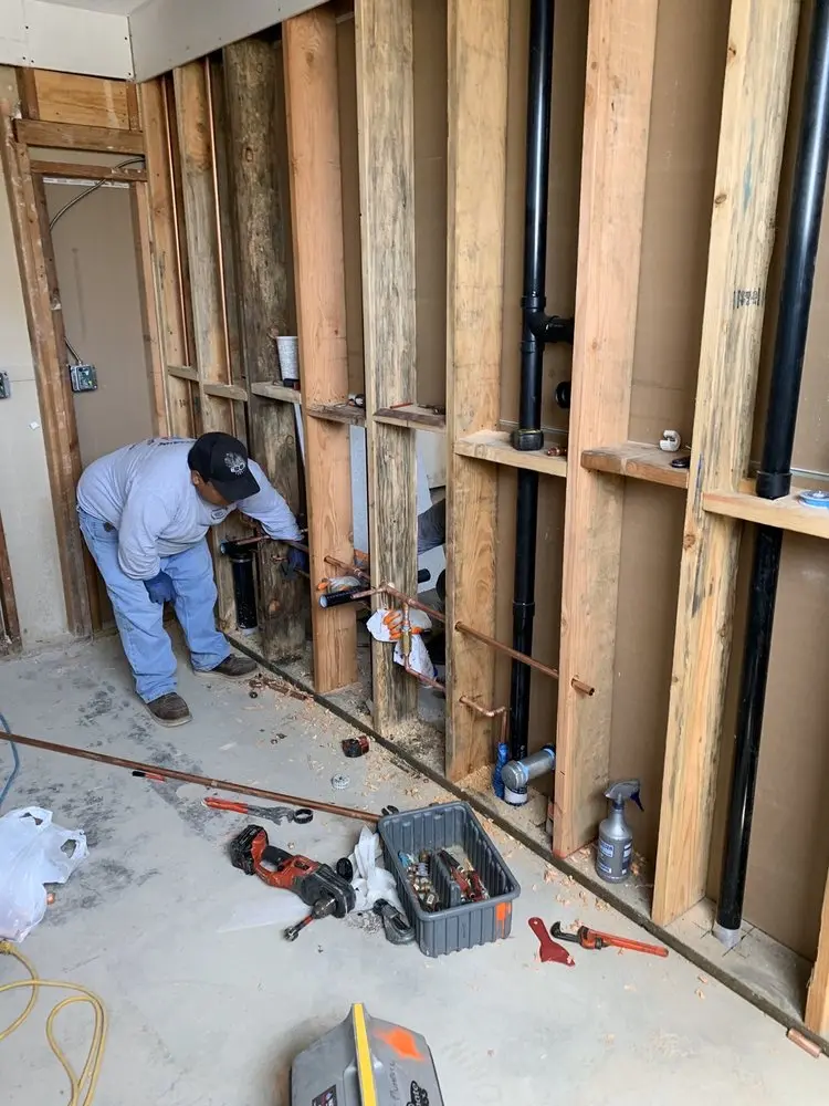 Commercial rough-in plumbing for Water Heater Replacement in 16th Street Heights - Crestwood - Brightwood Park